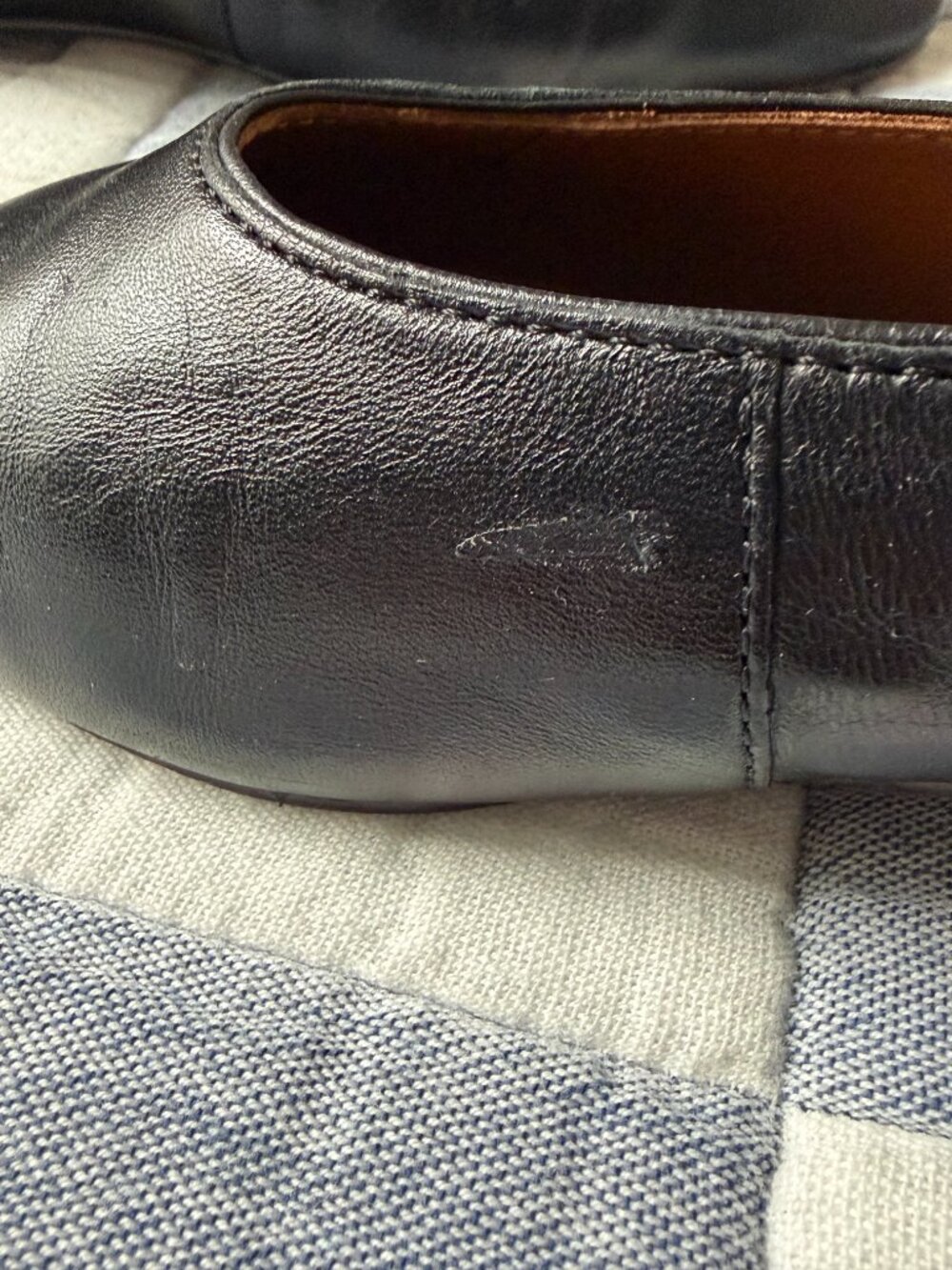 Madewell Leather Mylie Ballet Flat, Black, Size 6.5 - Picture 6 of 6